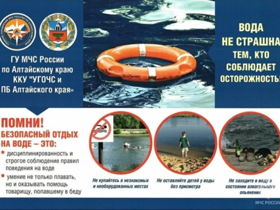 Безопасный отдых на воде.